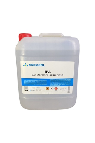 Ancapol Saf İpa İzopropil Alkol 5 L