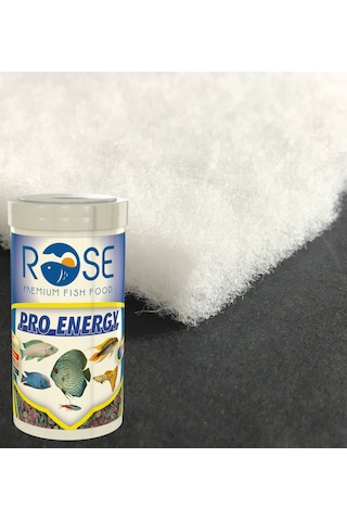 Rose Pro Energy 100ml Kutu Balık Yemi, Soffice 80gr 34x180cm Elyaf