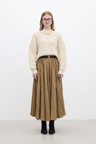 Pılıse Maxı Etek Toprak Camel