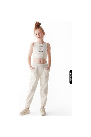 Xo Kids Kız Çocuk Atlet 8-14 Yaş 36333 Ekru