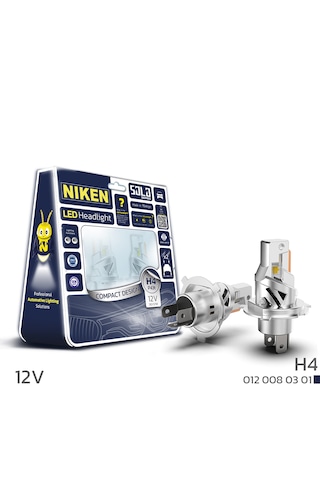 H4 Led Xenon Far Ampulü Solo Serisi Niken 8000 Lümen H4 Led Xenon Far Ampulü Solo Serisi Niken 8000 Lümen