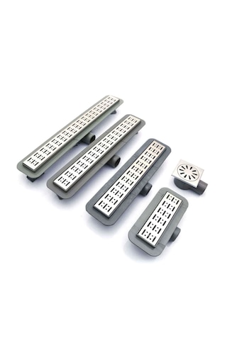 Lineer Duş Kanalı Yandan Çıkışlı 20 Cm