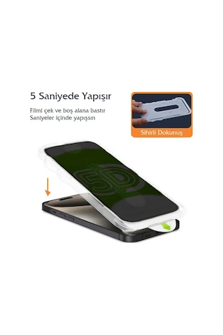 Samsung Uyumlu Galaxy S25 Ultra Kolay Uygulama Aparatlı Hayalet Cam Ekran Koruyucu