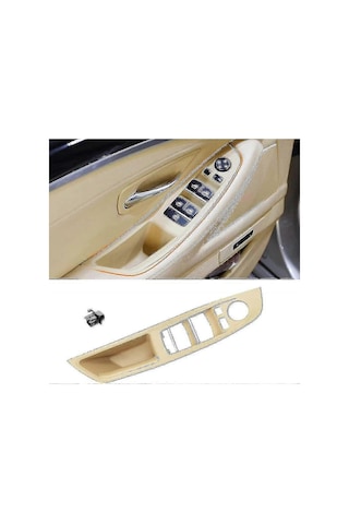 Bmw 5 Serisi F10/f11 İçin Kapı Kolu, Ön Kapı Kolu, Sol İç Kol F10 F11: 520 523 525 528 530 535 2010-2016 - Bej Hy