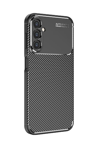 Samsung Galaxy Uyumlu M34 5g Kılıf Zore Karbon Görünümlü Negro Silikon Kapak