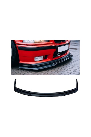Bmw E36 Gtr Ön Lip Plastik Parlak Siyah Karlık-ön-ek-bodykit