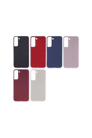 Samsung Uyumlu Galaxy S22 Plus Kılıf Soft Mat Premier Case Kapak