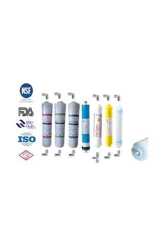 Aquafly 12" Inline 7 FİLTRE 10 AŞAMA ( MİNERAL ve ) Su