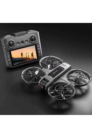 Pro Model Drone - Çift Hd Kamera Fpv Canlı Yayın Fırçasız Motor Engel Algılamalı Multi Drone