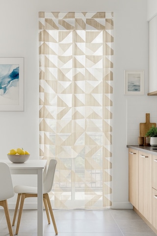 Pannello Tül Perde Bej 150x290 Bej