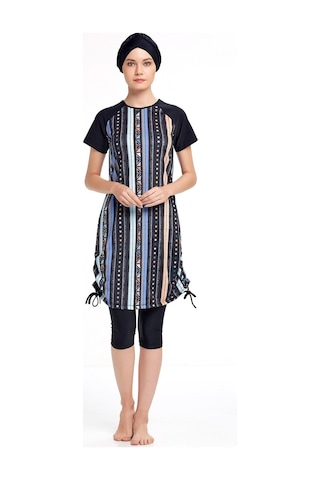 Adasea 3409 Yarım Kol Taytlı Mayo 001