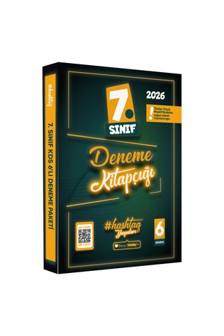 2026 7.sınıf #Hashtag Kazanım Değerlendirme Sınavı 6lı Sarmal Deneme Paketi Çözümlü Türkiye Geneli