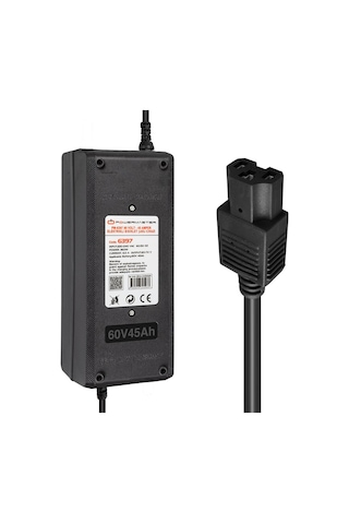 Powermaster 60 Volt 45 Amper Elektrikli Bisiklet Scooter Şarj Cihazı Cihazı Pm-6397