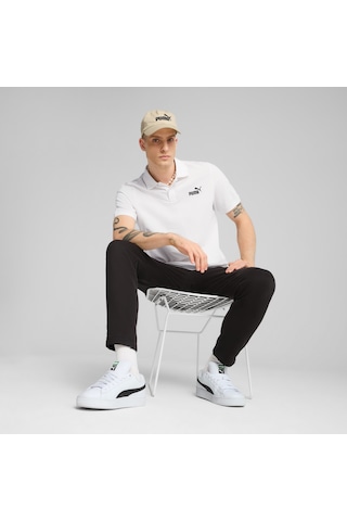 Puma Essentials Erkek Beyaz Polo Tişört 682552-02 Beyaz