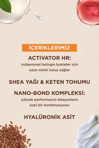 Kativa Curly Plex Bukle Belirginleştirme & Bağ Onarma Şampuanı 355 Ml Kıvırcık