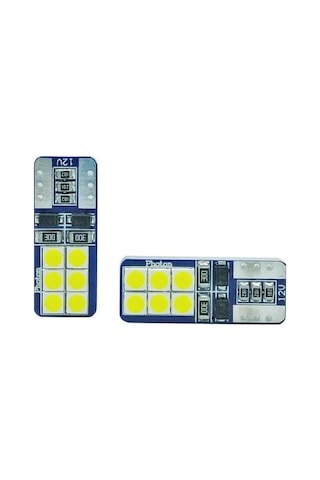 Photon Ampul T10 W5w 6+6 Led 2'li Blister Pht Ph7020 B2 Genel