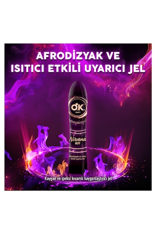 Okey Nirvana Hot Uyarıcı Jel 2 x 100 ML