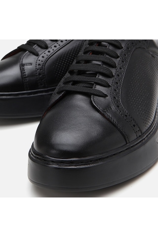 Hotiç Hakiki Deri Siyah Erkek Günlük Ayakkabı 02ayh297400a100 Siyah-black Çok Renkli