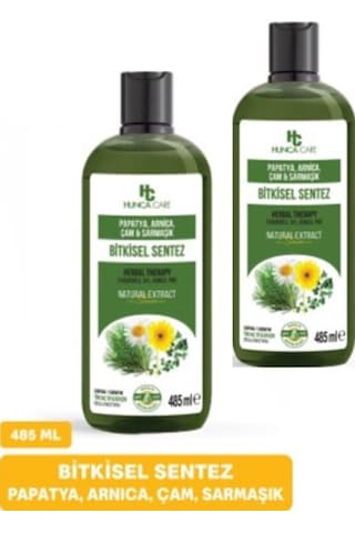 Papatya, Arnica, Çam Ve Sarmaşık İçerikli Bitkisel Şampuan, 485 Ml 2li Tüm Saç Tipleri