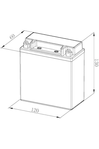 Bosch 12v 5 Ah Yb5-lb 12n5 Agm Akü
