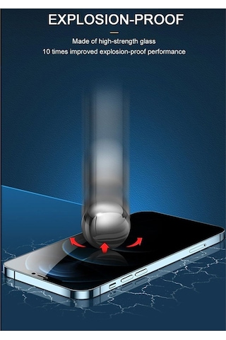 Redmi Note 13 4g Hayalet Ekran Koruyucu Tam Kapatan Gizli Tamperli Cam Xiaomi Redmi Note 13 4g Xiaom