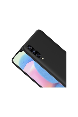 Rba Aksesuar Samsung Uyumlu Galaxy A30s Kılıf Zore Premier Silikon Kapak - Saks Mavi