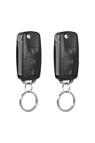 Fortunelane Araba Kilidi Bluetooth Uyumlu 3 Tuşlu, Led Işık Ve Uyarı Fonksiyonu İle Akıllı Uzaktan Kontrol 12v