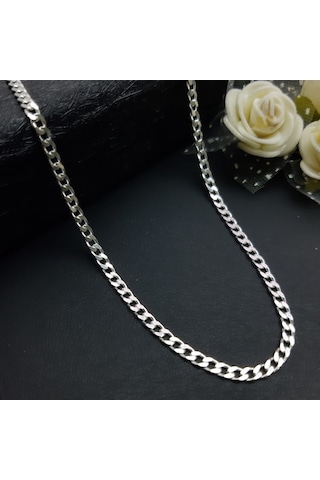 925 Ayar Gümüş Kolye Gurmet Model 3Mm