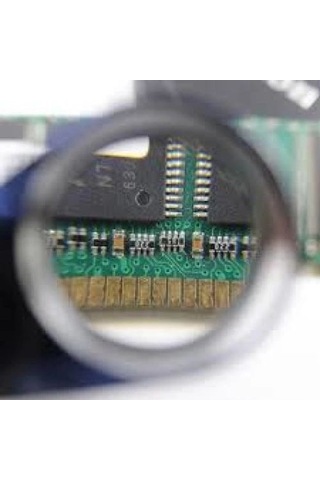 Kontrol, Için Özel Kutulu Metal Işıklı Lup 40x25