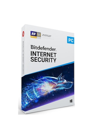 Bitdefender Internet Security Lisans 1 Kullanıcı 3 Yıl