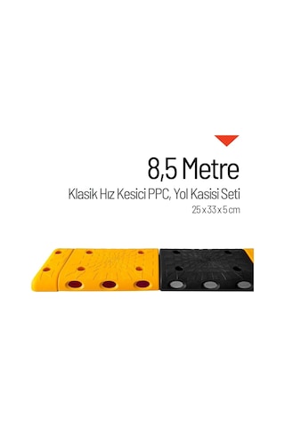 8,5 Metre Hız Kesici Set Kapaklı Yol Kasisi Uygulaması-906