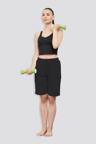 Superlife Kadın Regular Fit Şort Spr24srk62 Siyah