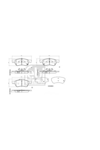 Mg Zs Suv 1,0 - 1,5 Motor 2022 Ön Balata Maher Marka Mg Zs Suv 1,0 - 1,5 Motor 2022 Ön Balata Maher Marka