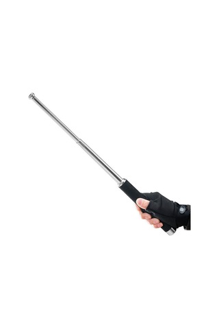 Leezsing Çok Amaçlı Genişletilebilir 26" Çelik Yürüyüş Bastonu - Acil Kaçış Ve Cam Kırma Aracı Çok Renkli