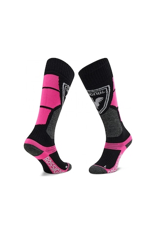 Rossignol L3 W Premium Wool Kadın Kayak Çorabı Renkli Pembe
