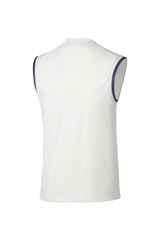 Mizuno Stargazer Shadow Erkek Kolsuz Tişört Beyaz / Kırmızı Çok Renkli
