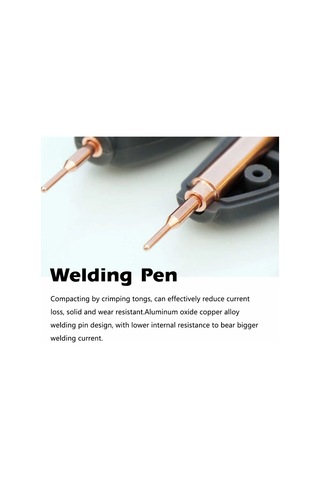 Kangvka Taşınabilir 500a Nokta Kaynak Kalemi - Alümina Bakır Uçlu, Düşük Dirençli, 18650 Pil Kaynağı İçin Profesyonel Set