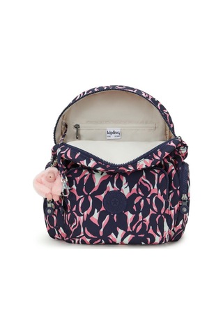 Kipling City Zip S Küçük Boy Sırt Çantası Desenli Çok Renkli