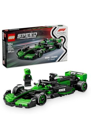 LEGO® Speed Champions KICK Sauber F1® Team C44 Yarış Arabası 77247 - 10 Yaş ve Üzeri Çocuklar için Yaratıcı Oyuncak Yapım Seti (259 Parça)