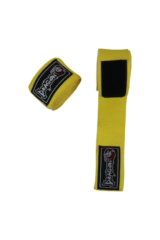 Dragondo 83821 Elite Elastik 3,5 Metre Bandaj Sarı Boks Bandajı Sarı