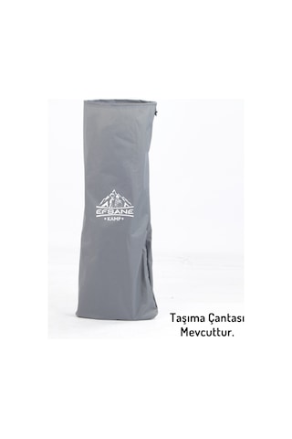 Efsane Kamp Konfor Ultralight Kampet Portatif Kamp Yatağı Gri