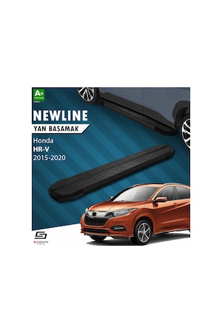 S-dizayn Honda Hr-v 2 Newline Siyah Yan Basamak 173 Cm 2015-2020 A+ Kalite