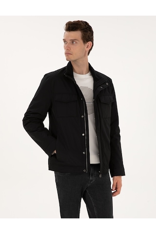 Pierre Cardin Erkek Siyah Mont 50310174-vr046