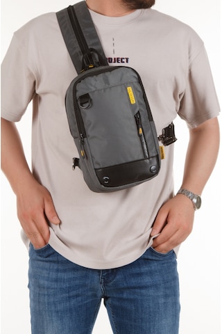 Newısh Polo Accessorıes Unisex Impertex Kumaş Suya Dayanaklı Omuz Ve Mini Sırt Çantası Gri