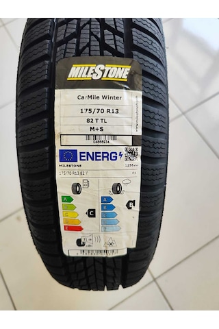 Milestone 175/70R13 Tl 82T Carmile Winter Kış Lastiği 2025