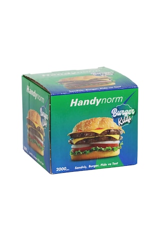 Hamburger Ve Sandviç Kılıfı 2000 Adet