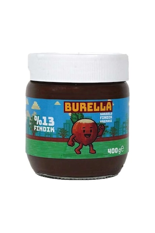 Burella Kakaolu Fındık Kreması %13 Fındık 400g