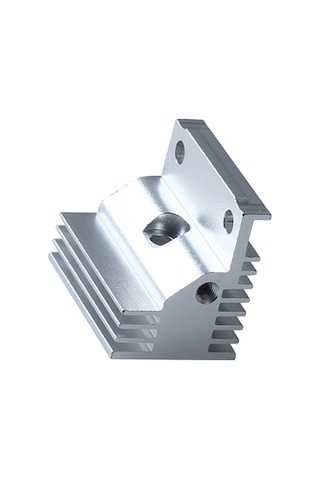 Yunboo Crealıty K1c/k1 Max Uyumlu 3d Yazıcı Ekstruder Isı Sıcaklığı Radyatörü - Alüminyum Profil, Tek Parça Uç Uyumlu Soğutucu Blok