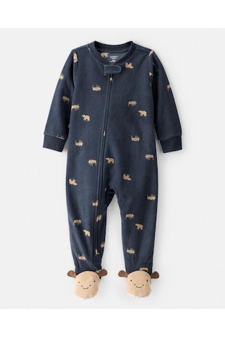 Erkek Bebek Polar Tulum Ctr-1t546210 Siyah