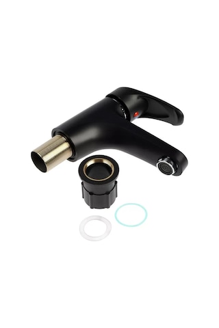 Zeın Lavabo İçin Musluk, Abs Plastik, Siyah 265273709 Siyah